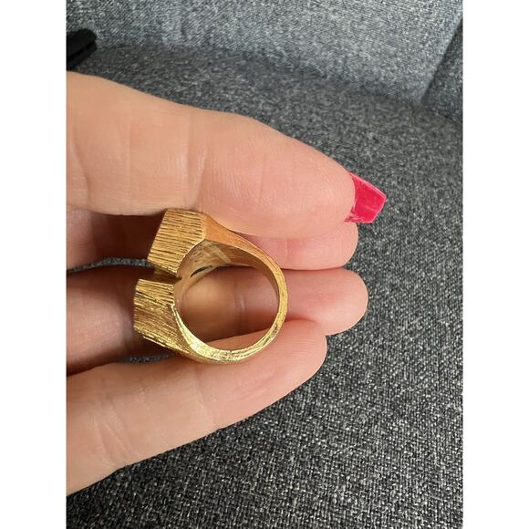 1969 The LOVE Chunky Ring Iconic Pop Art Jewelry Size 6 - Picture 8 of 11